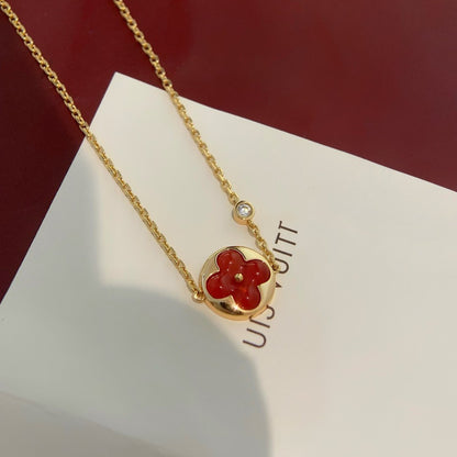 ˇGilded EraˇSUN PEDANT CARNELIAN BRACELET