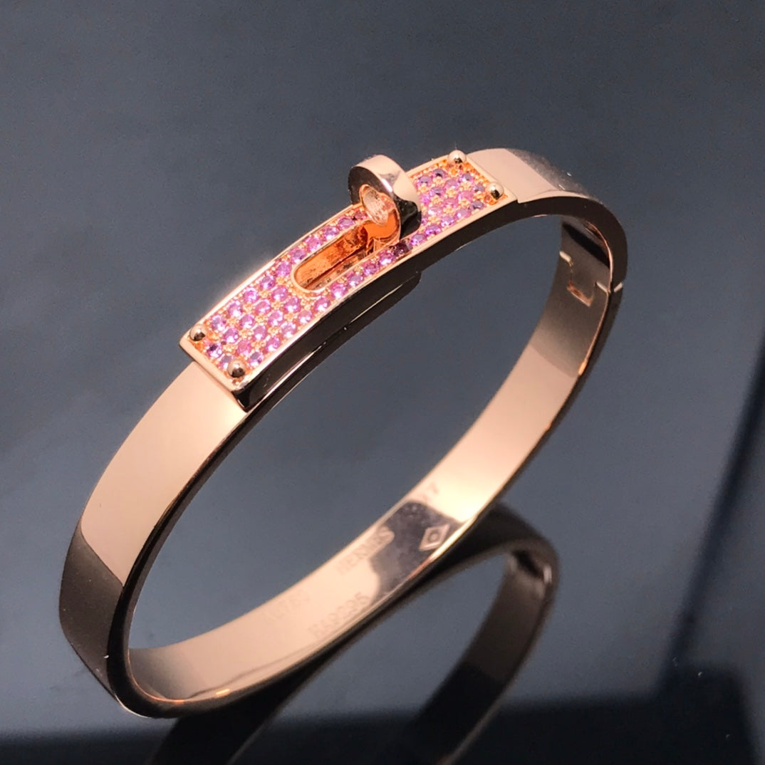 ˇGilded EraˇKELLY BRACELET PINK DIAMOND