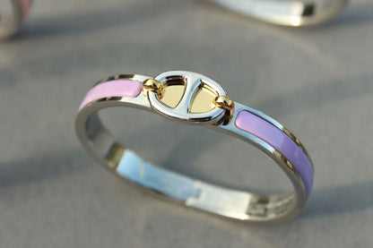 ˇGilded EraˇCLIC CHAINE SILVER BRACELET