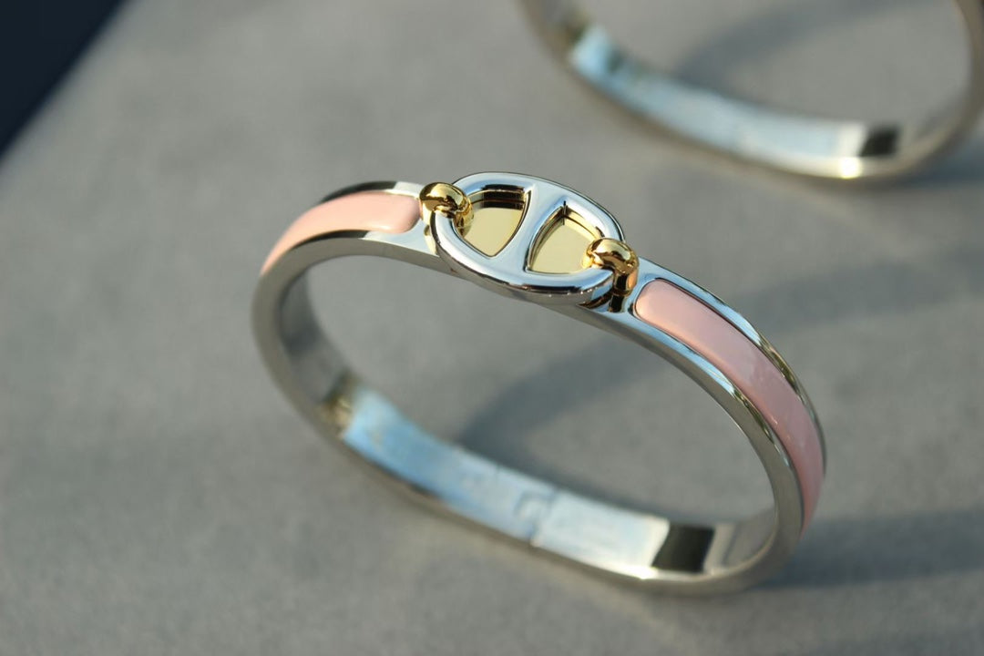 ˇGilded EraˇCLIC CHAINE SILVER BRACELET