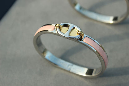 ˇGilded EraˇCLIC CHAINE SILVER BRACELET