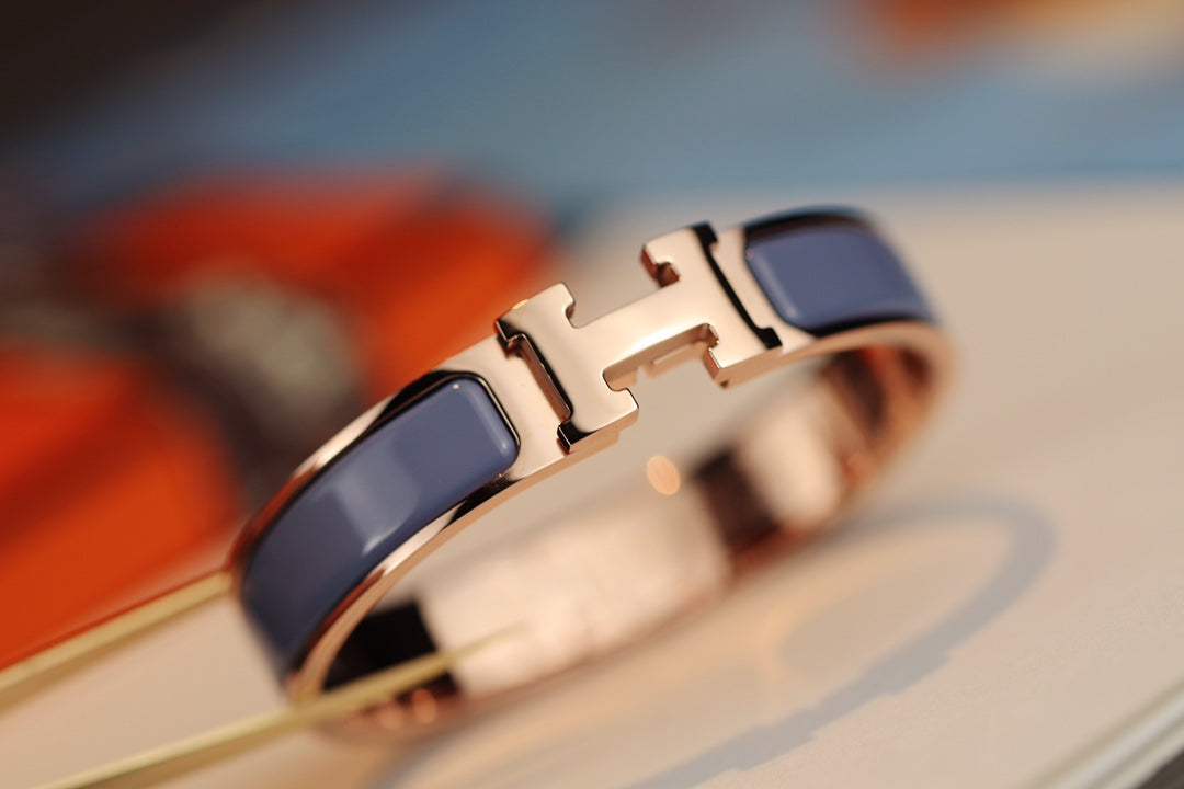 ˇGilded EraˇH BRACELET 12MM BLUE GRAY