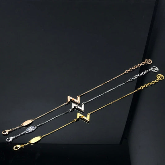 ˇGilded EraˇVOLT LV LOGO BRACELET