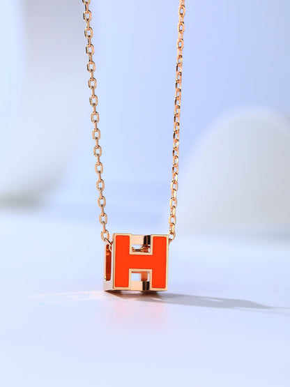 ˇGilded EraˇH CAGE PINK GOLD NECKLACE