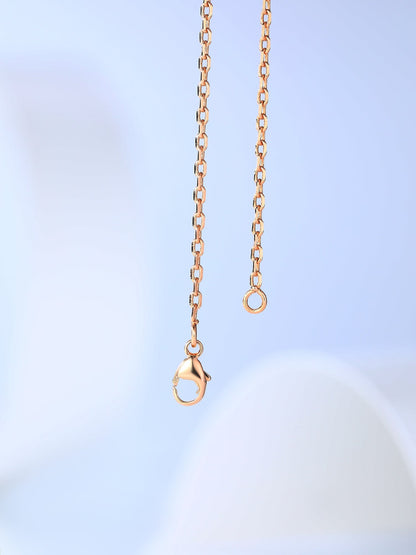 ˇGilded EraˇH CAGE PINK GOLD NECKLACE