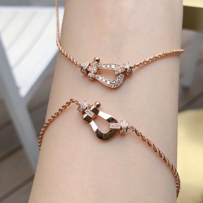 ˇGilded EraˇFORCE 10 PINK GOLD DIAMOND NECKLACE