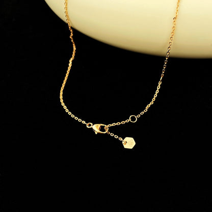 ˇGilded EraˇBEE MINI PEDANT DIAMOND NECKLACE