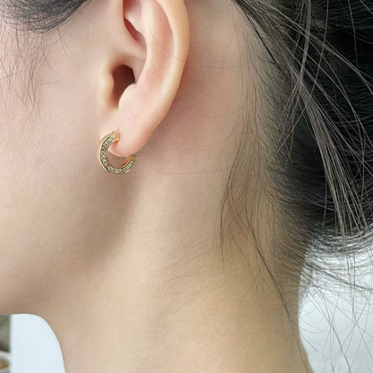ˇGilded EraˇLOVE DIAMOND EARRINGS
