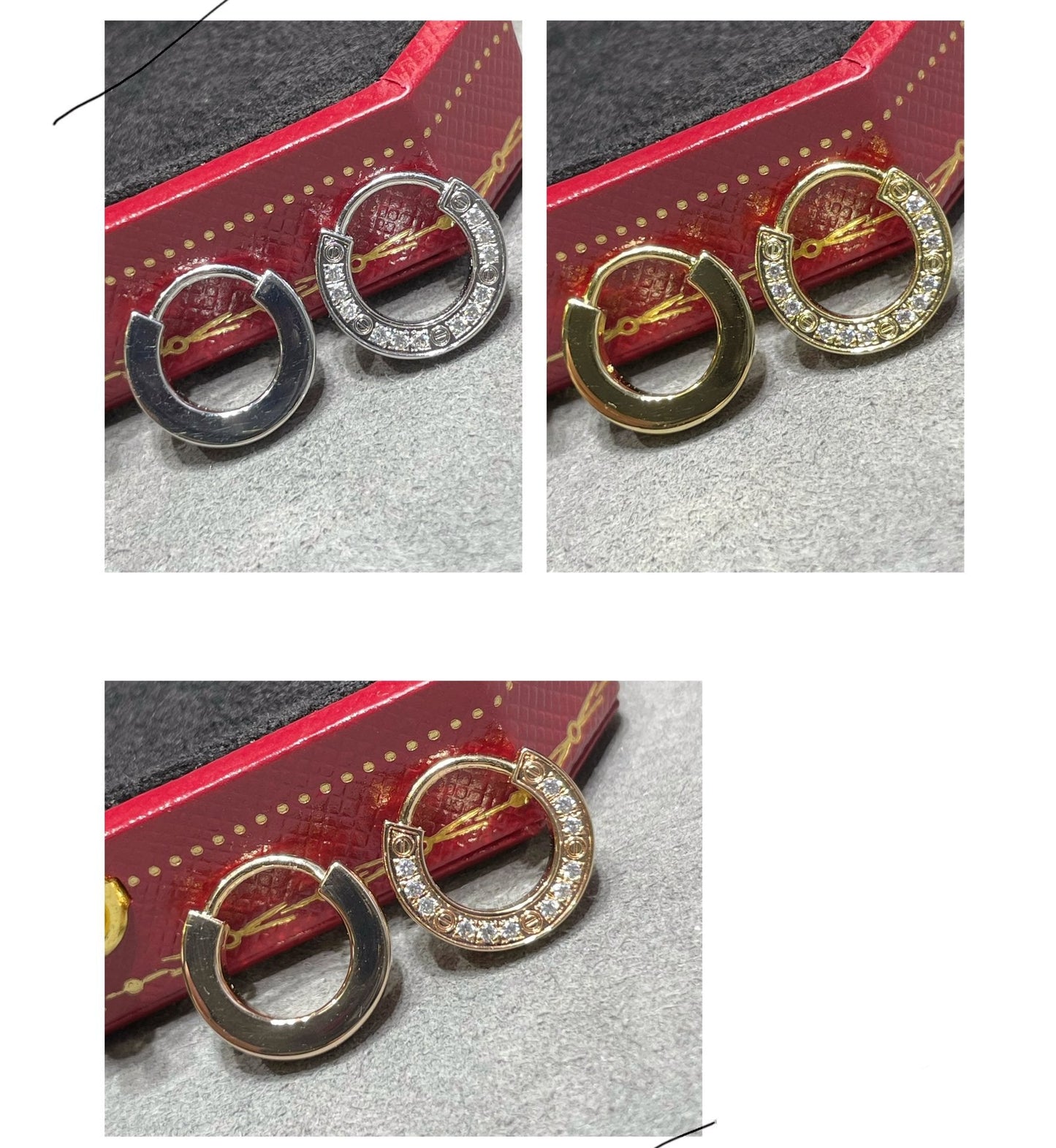 ˇGilded EraˇLOVE DIAMOND EARRINGS