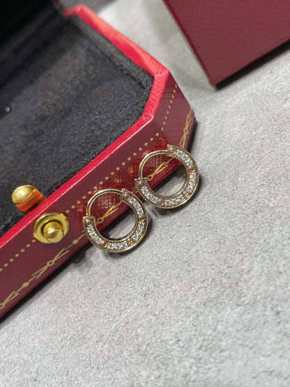 ˇGilded EraˇLOVE DIAMOND EARRINGS