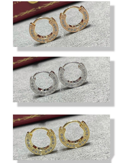 ˇGilded EraˇLOVE DIAMOND EARRINGS