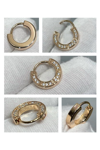 ˇGilded EraˇLOVE DIAMOND EARRINGS