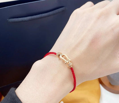 ˇGilded EraˇFORCE 10 HALF DIAMOND PINK GOLD RED CORDERI LARGE AND MEDIUM MODEL