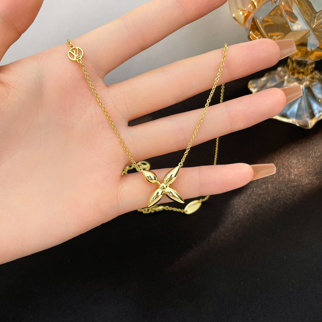 ˇGilded EraˇLOUISETTE GOLD NECKLACE