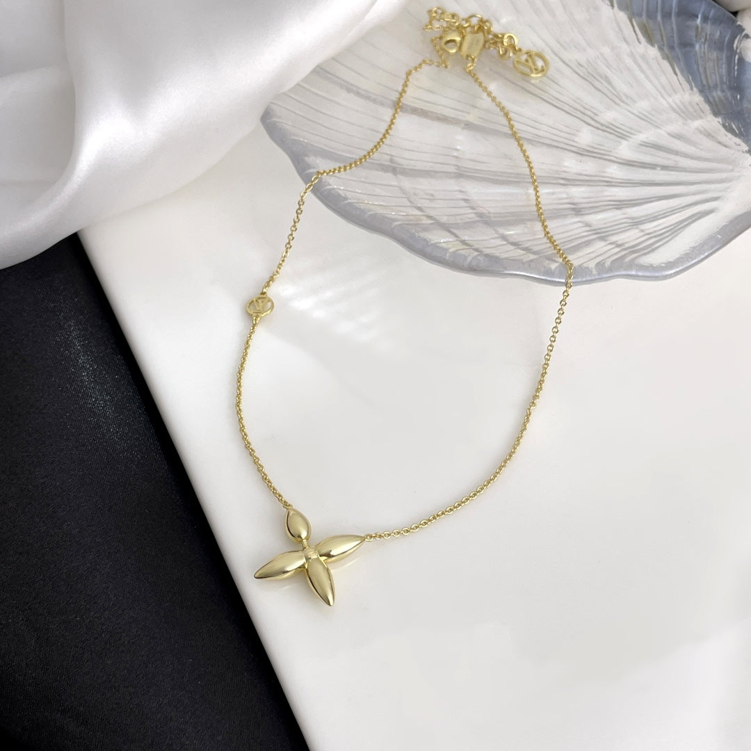 ˇGilded EraˇLOUISETTE GOLD NECKLACE