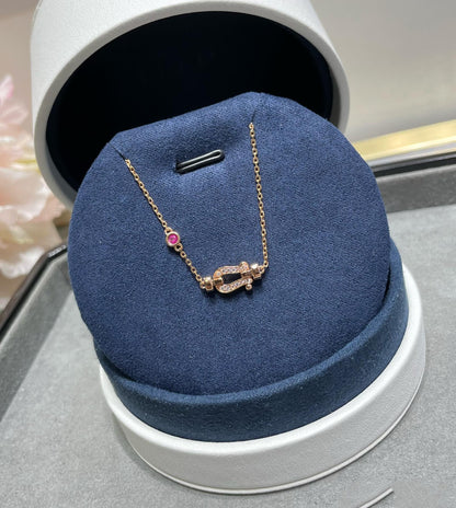 ˇGilded EraˇFORCE 10 DIAMOND CHAIN LINK PINK GOLD BRACELET