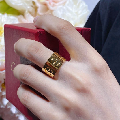 ˇGilded EraˇLOVE 11MM LARGE RING