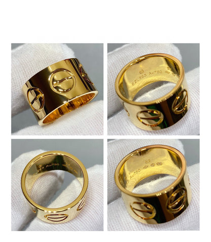 ˇGilded EraˇLOVE 11MM LARGE RING