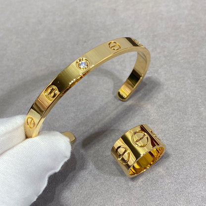 ˇGilded EraˇLOVE 11MM LARGE RING