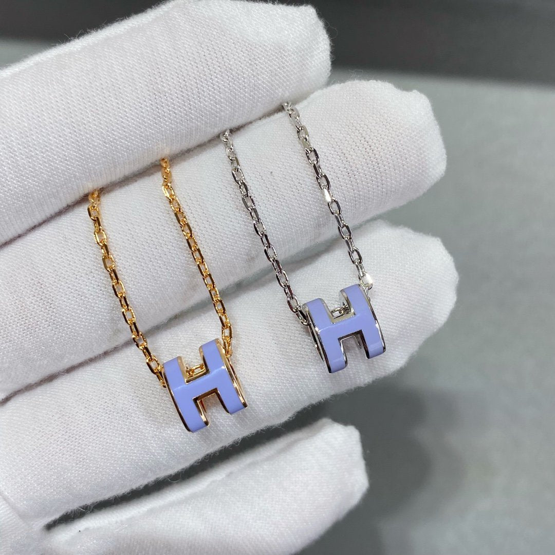 ˇGilded EraˇMINI POP H NECKLACE