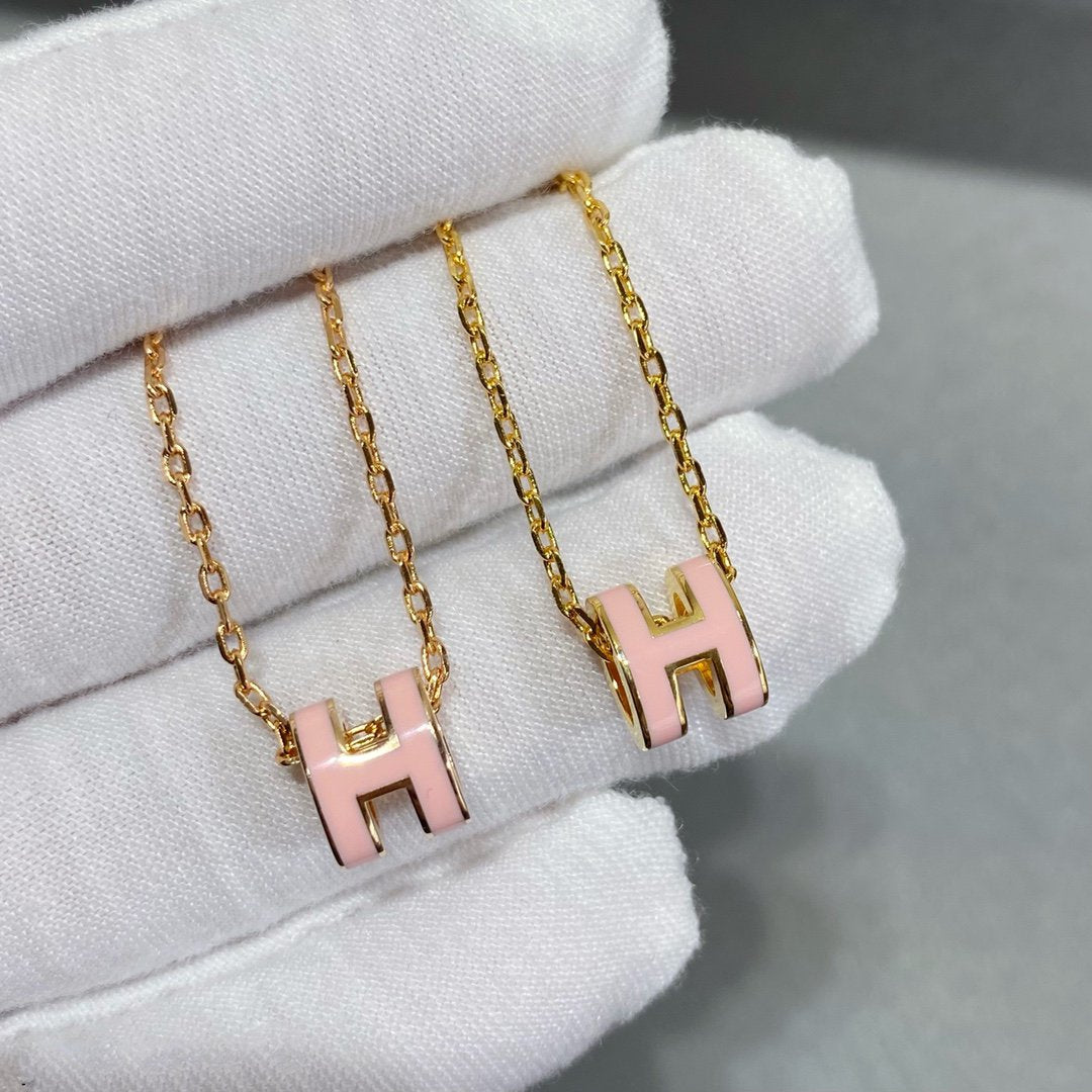 ˇGilded EraˇMINI POP H NECKLACE