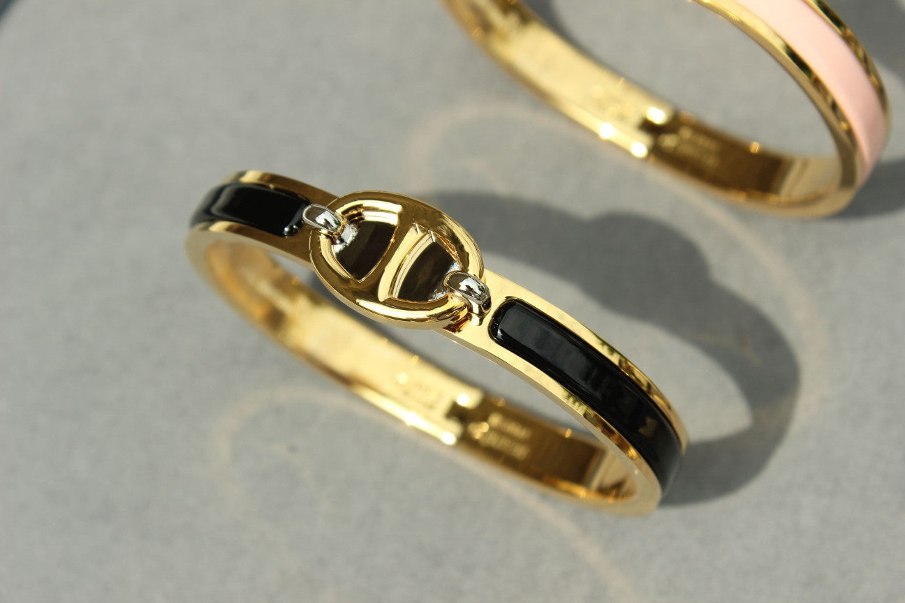 ˇGilded EraˇCLIC CHAINE GOLD BRACELET