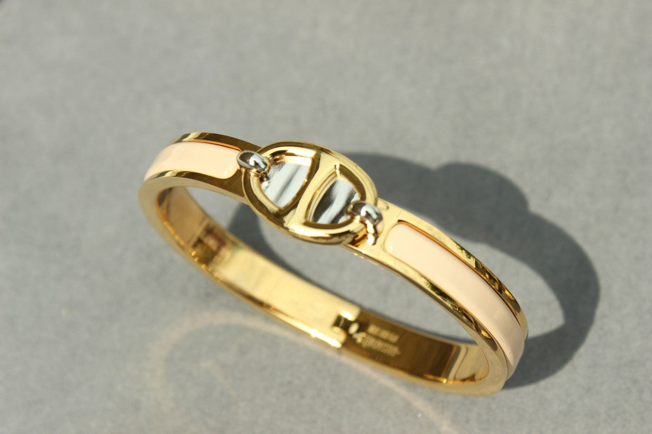 ˇGilded EraˇCLIC CHAINE GOLD BRACELET