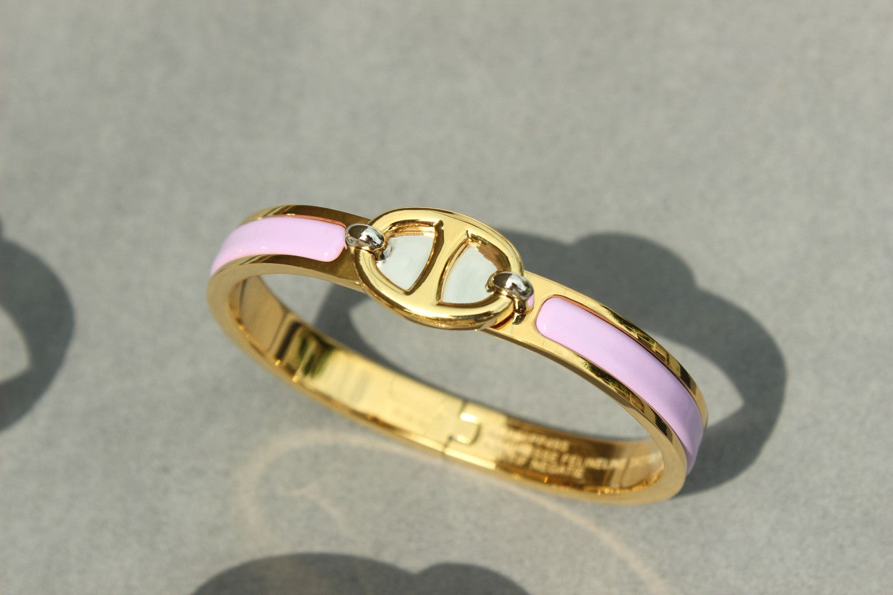 ˇGilded EraˇCLIC CHAINE GOLD BRACELET