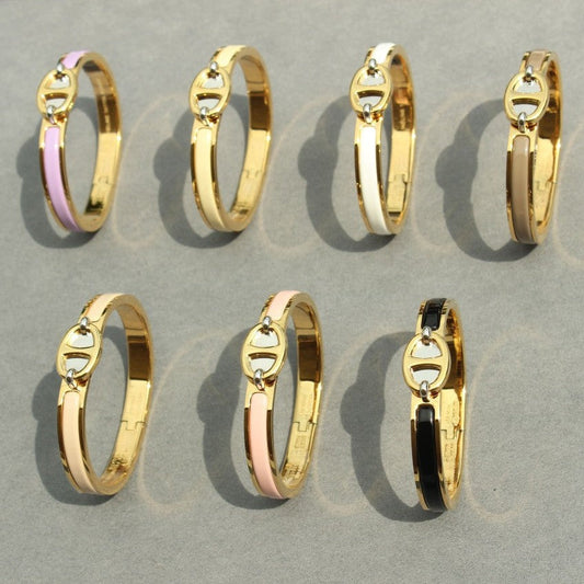 ˇGilded EraˇCLIC CHAINE GOLD BRACELET