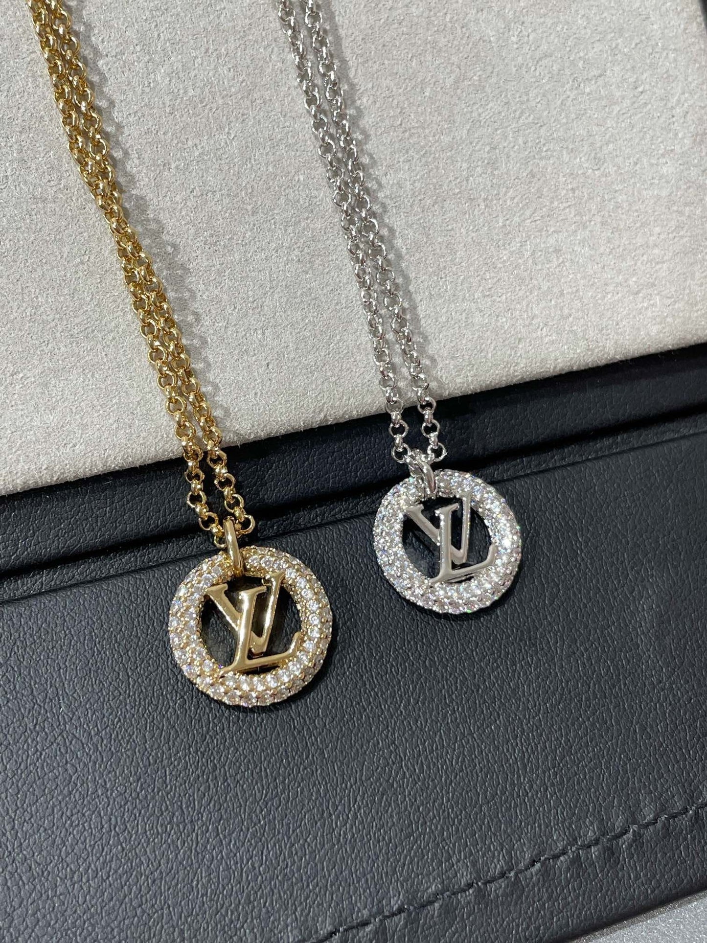 ˇGilded EraˇBY NIGHT DIAMOND PAVED NECKLACE