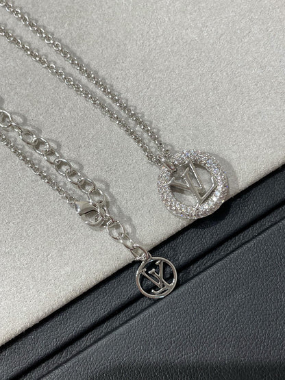 ˇGilded EraˇBY NIGHT DIAMOND PAVED NECKLACE
