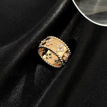 ˇGilded EraˇPERLEE DIAMOND LARGE RING