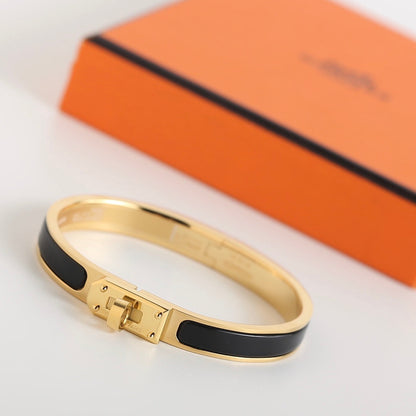 ˇGilded EraˇHM KELLY BLACK BRACELET