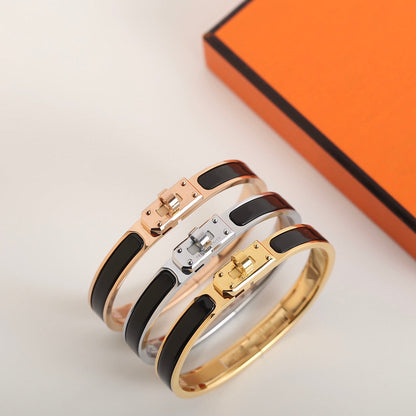 ˇGilded EraˇHM KELLY BLACK BRACELET