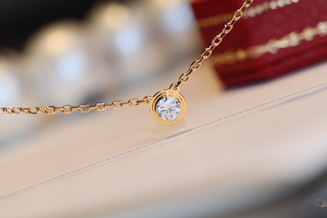 ˇGilded EraˇDAMOUR DIAMOND NECKLACE