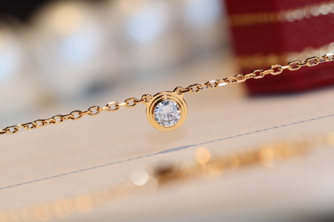 ˇGilded EraˇDAMOUR DIAMOND NECKLACE