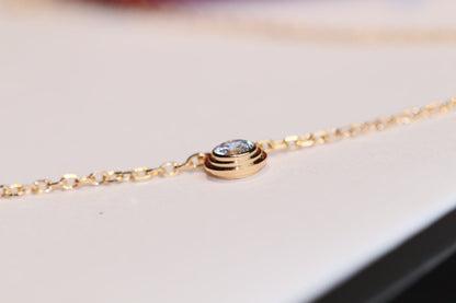 ˇGilded EraˇDAMOUR DIAMOND NECKLACE