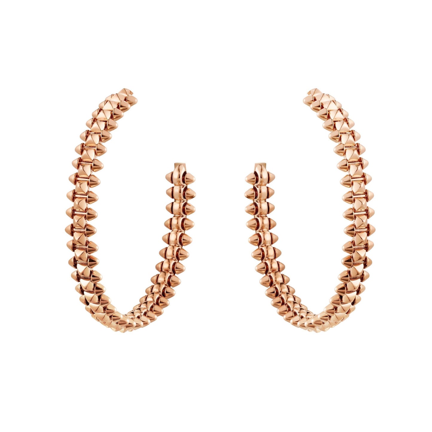 ˇGilded EraˇCLASH LARGE HOOP EARRINGS