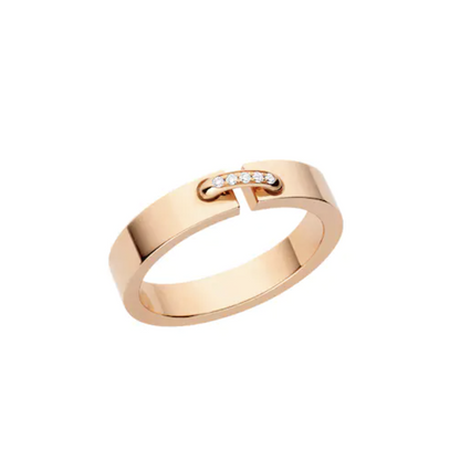 ˇGilded EraˇALLIANCE LIENS VIDENCE DIAMOND 4MM RING