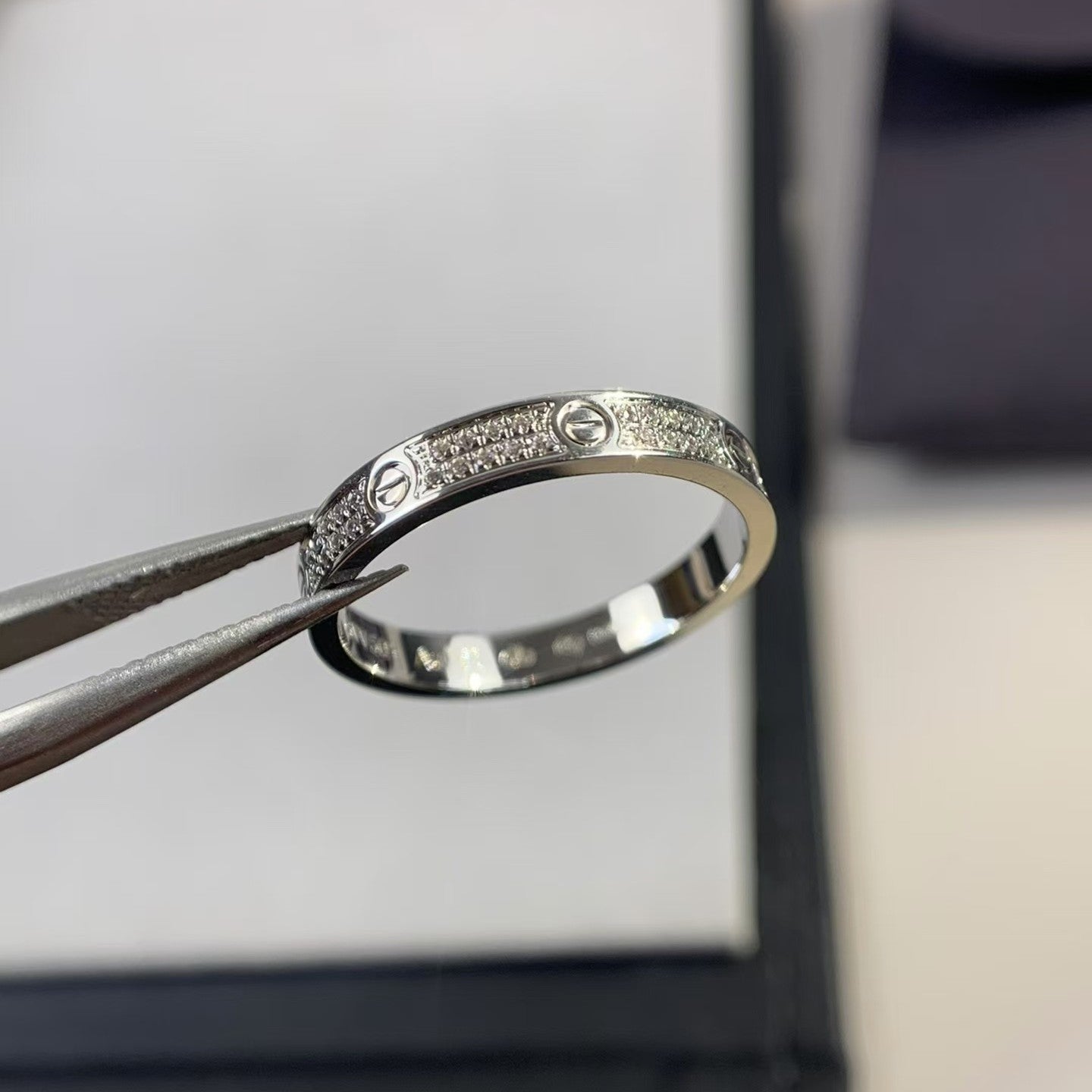 ˇGilded EraˇLOVE RING 2.65MM DIAMOND