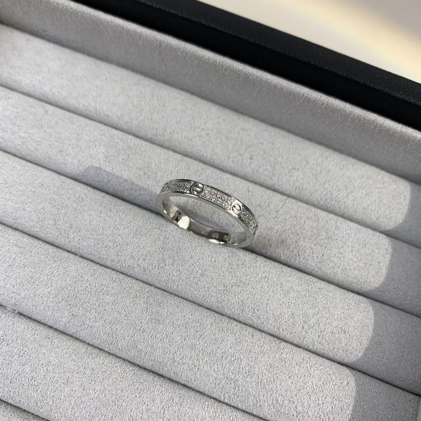 ˇGilded EraˇLOVE RING 2.65MM DIAMOND