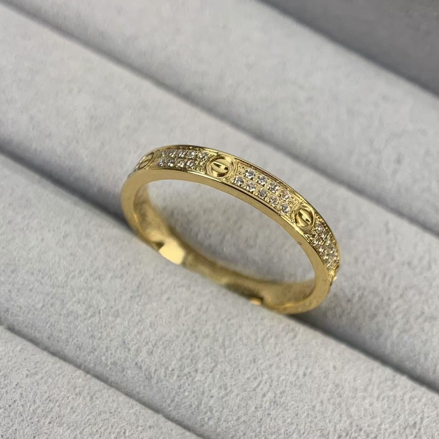 ˇGilded EraˇLOVE RING 2.65MM DIAMOND