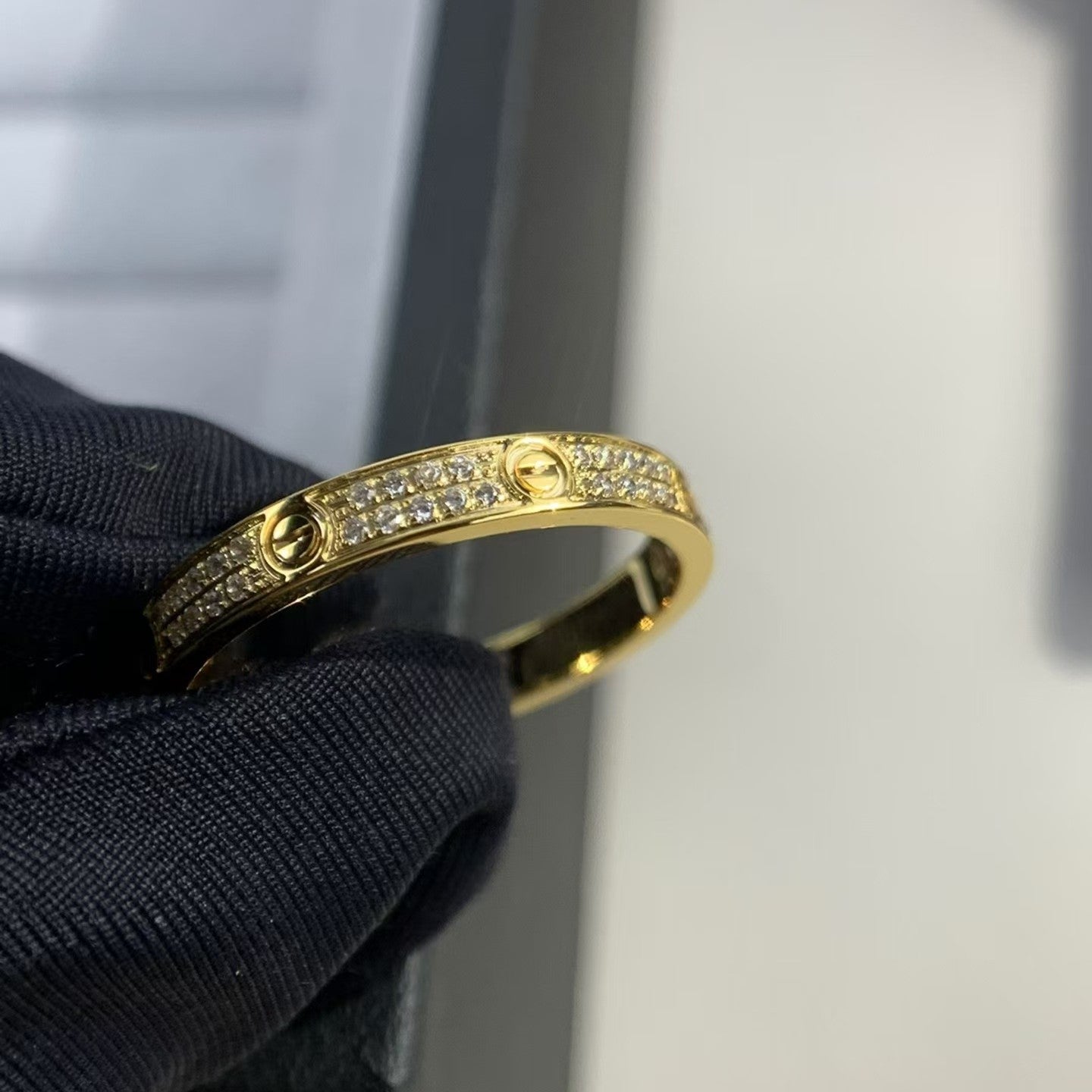 ˇGilded EraˇLOVE RING 2.65MM DIAMOND