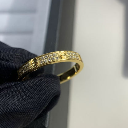 ˇGilded EraˇLOVE RING 2.65MM DIAMOND