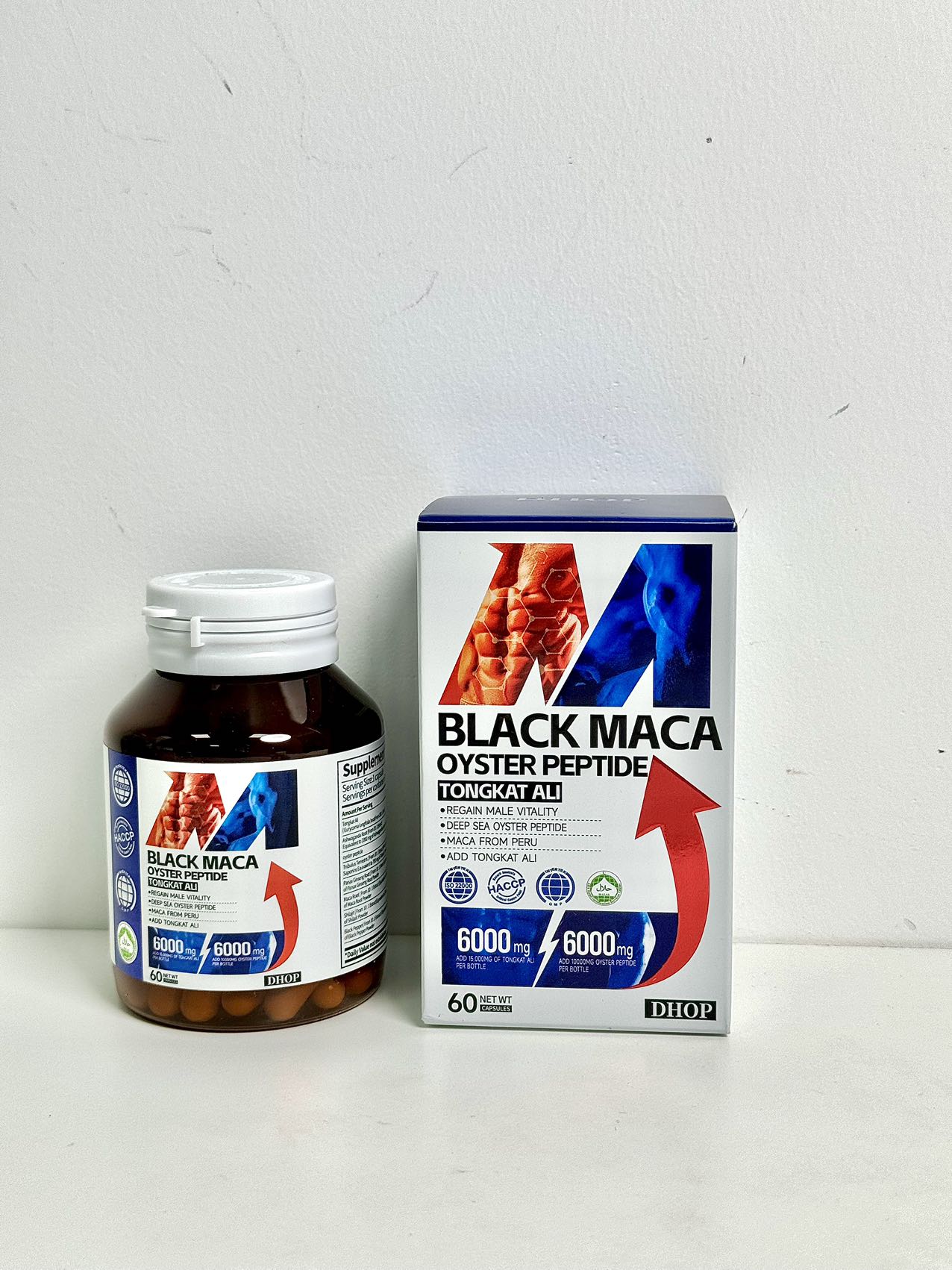 DHOP-BLACK MACA OYSTER PEPTIDE TONGKAT ALI Capsule