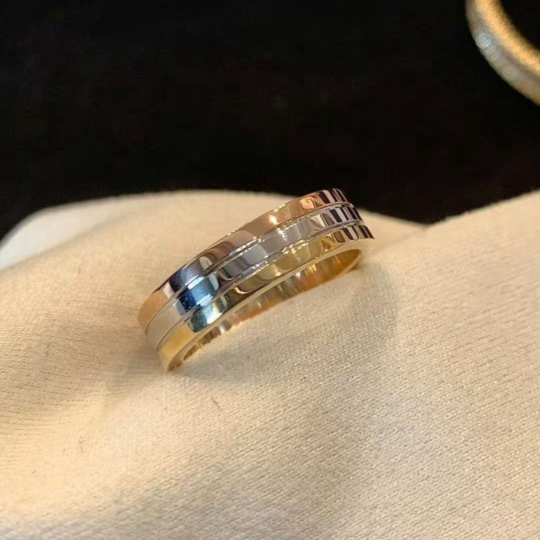 ˇGilded EraˇVENDOME THREE-COLOR RING 4.8MM