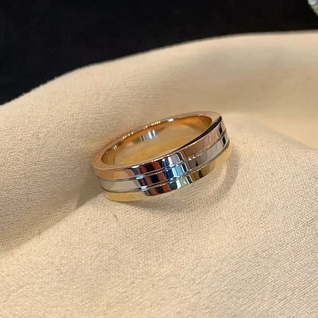 ˇGilded EraˇVENDOME THREE-COLOR RING 4.8MM