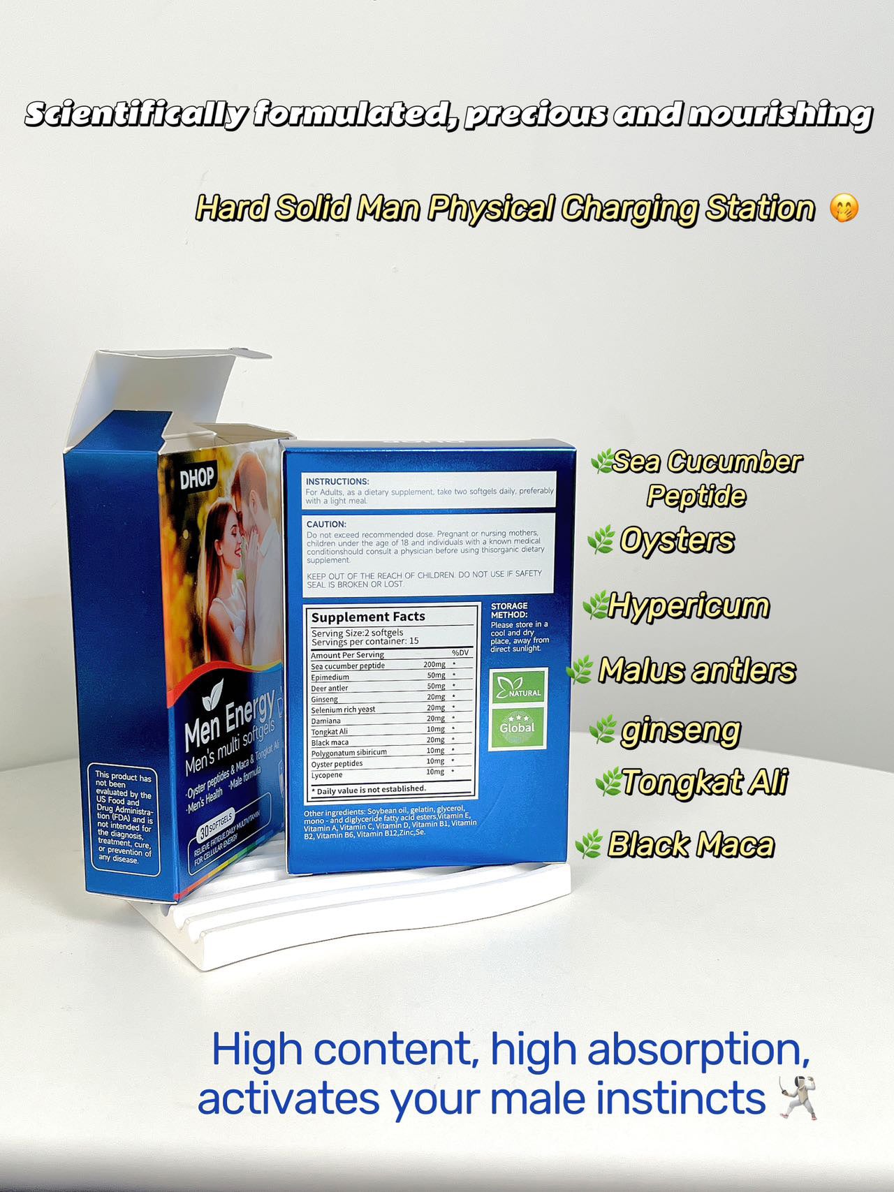 DHOP-Men Energy Men's multi softgels