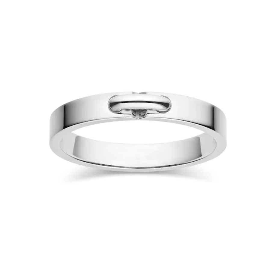 ˇGilded EraˇALLIANCE LIENS VIDENCE 3MM RING