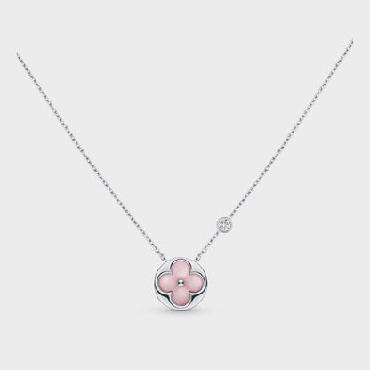 ˇGilded EraˇSUN MOTIF PINK MOP SILVER BRACELET